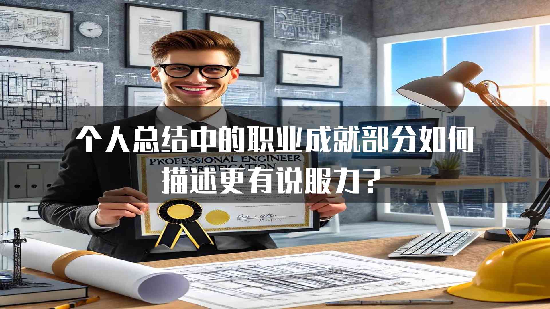 个人总结中的职业成就部分如何描述更有说服力？