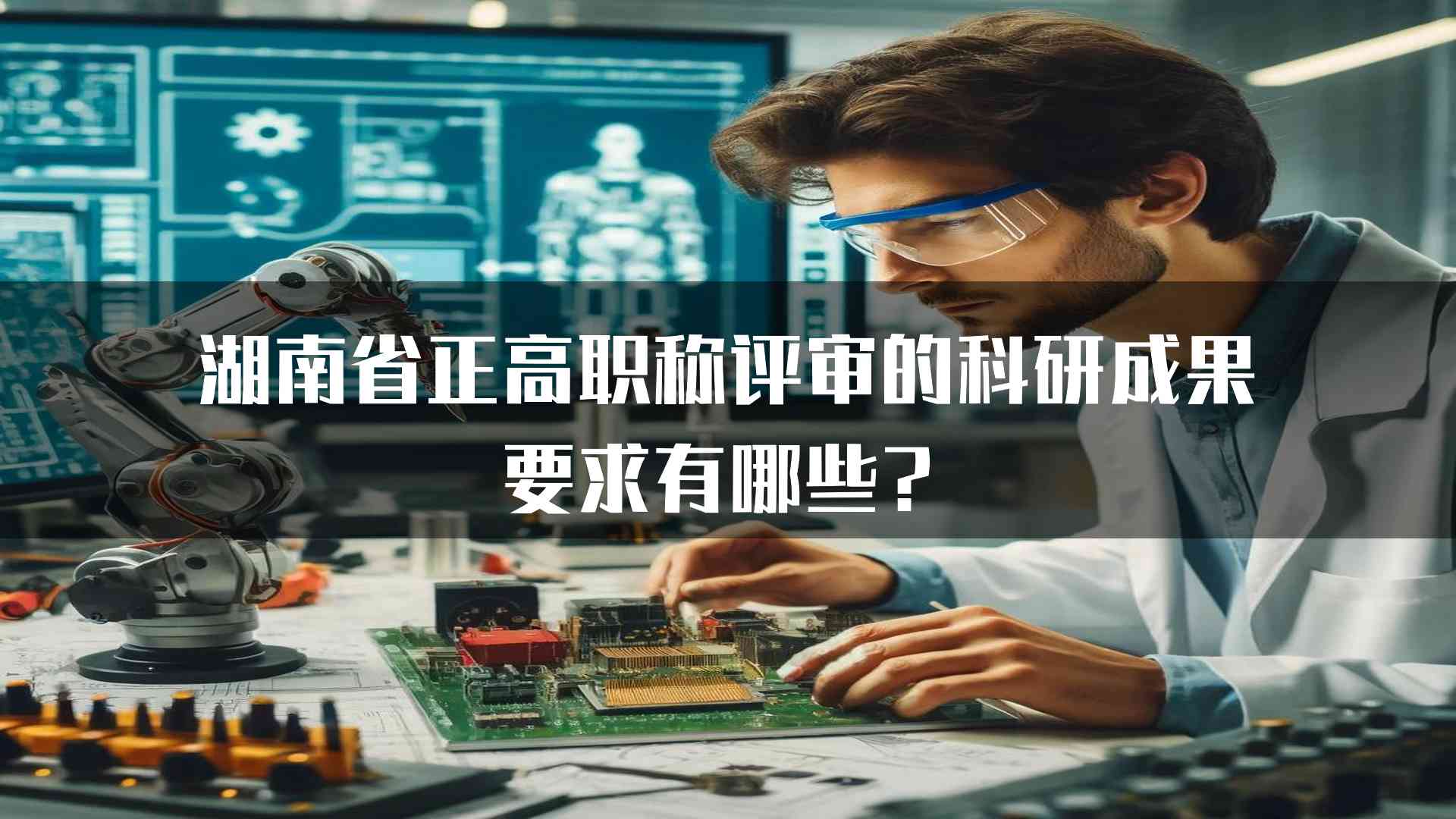 湖南省正高职称评审的科研成果要求有哪些？