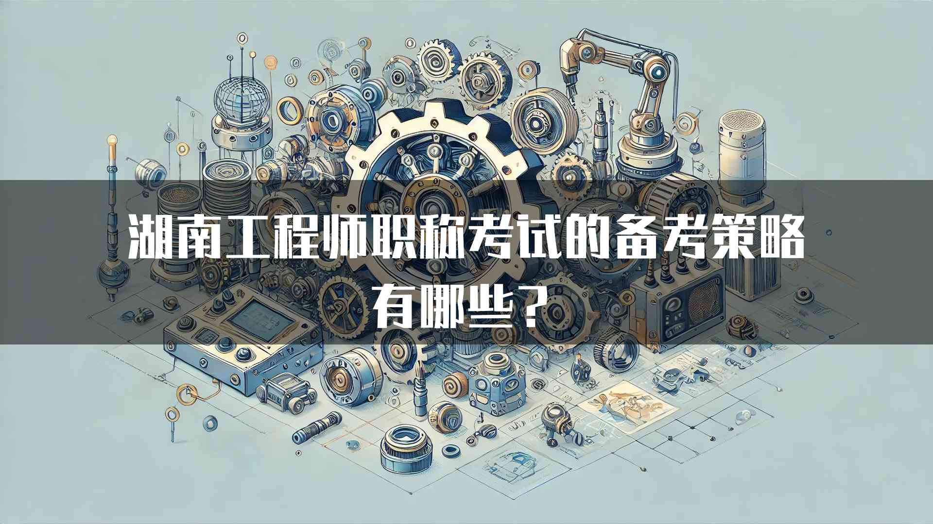 湖南工程师职称考试的备考策略有哪些？