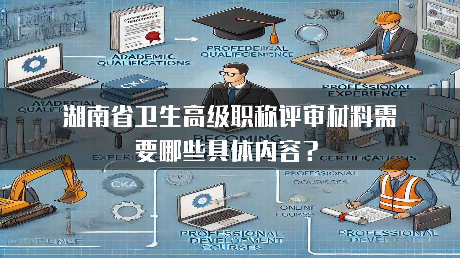 湖南省卫生高级职称评审材料需要哪些具体内容？