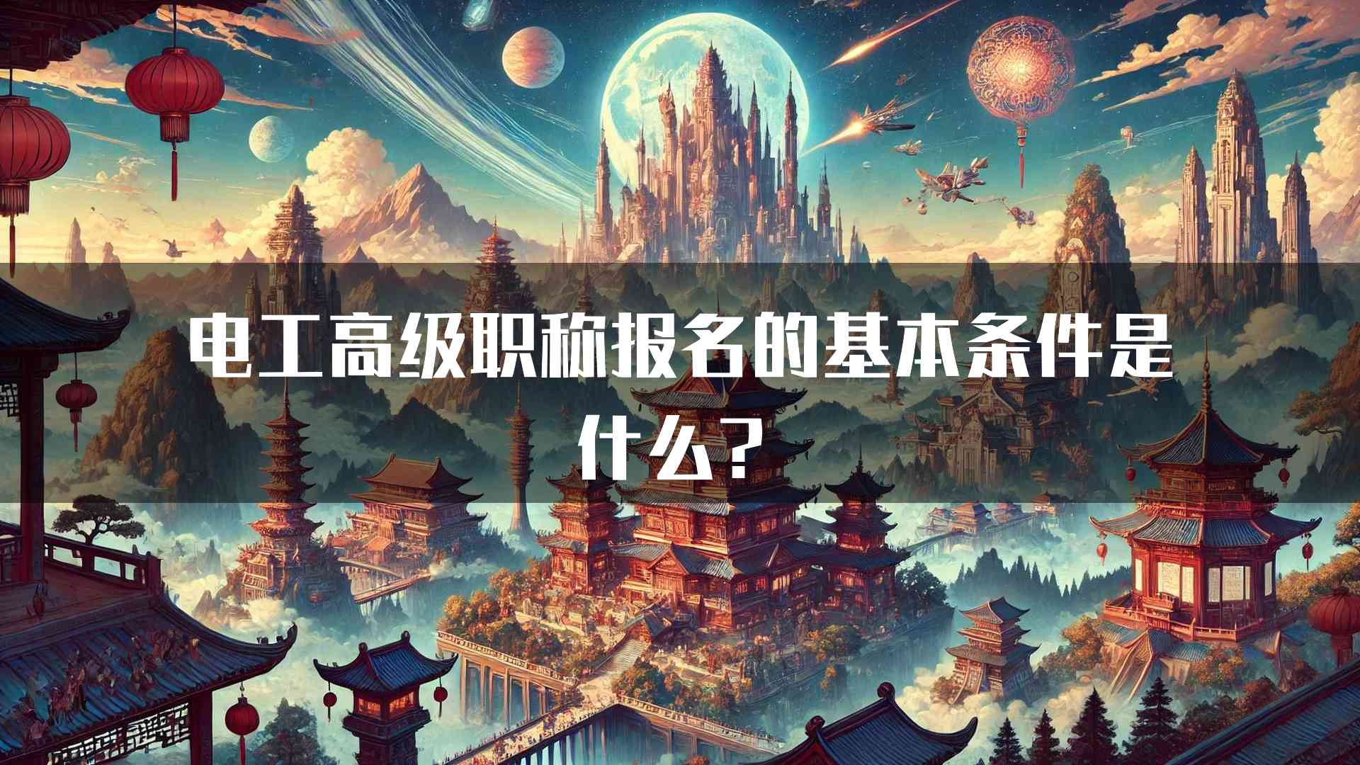 电工高级职称报名的基本条件是什么？