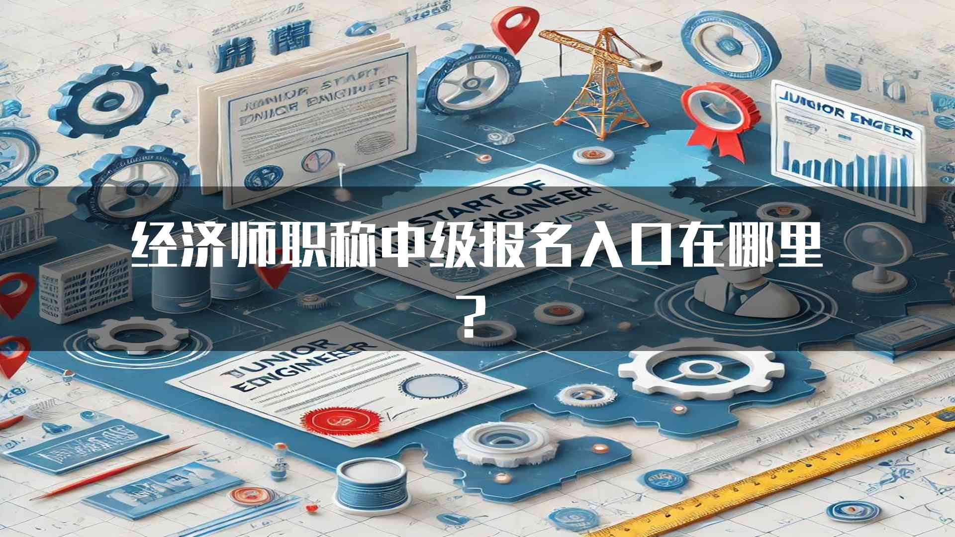 经济师职称中级报名入口在哪里？