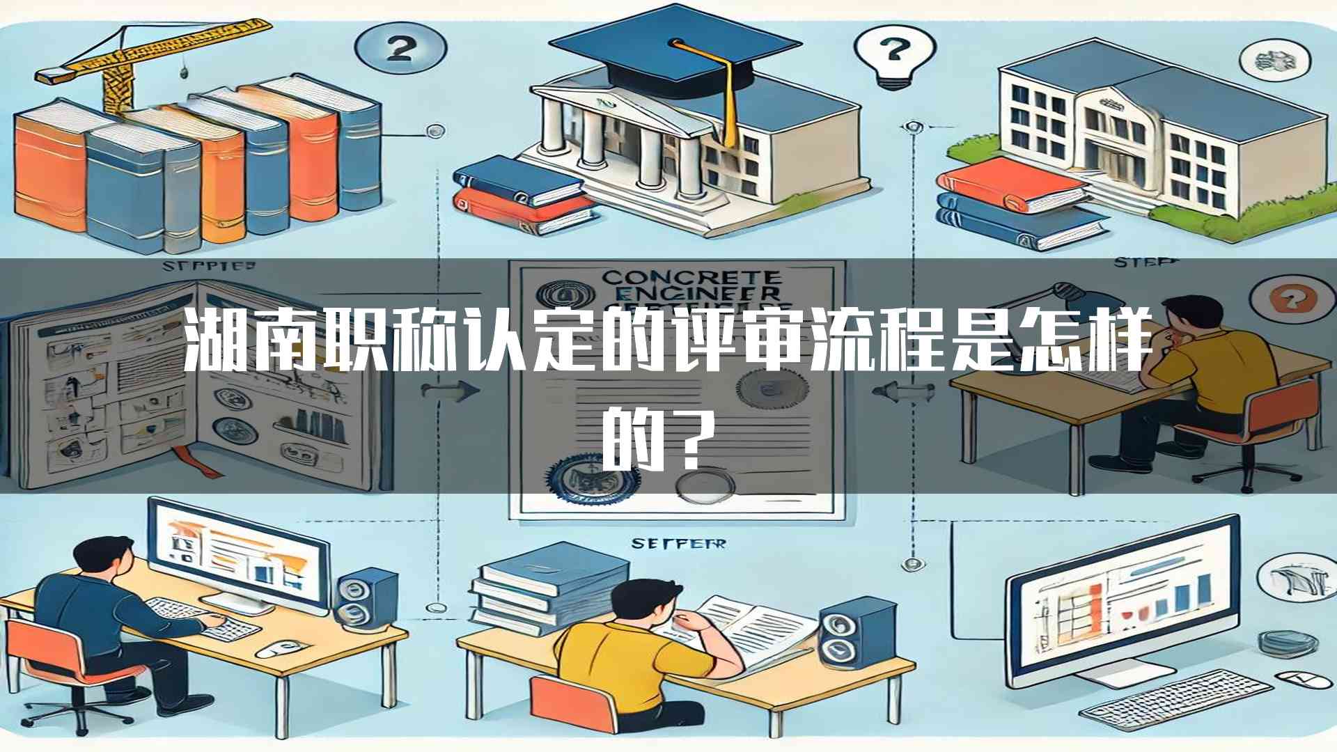 湖南职称认定的评审流程是怎样的？