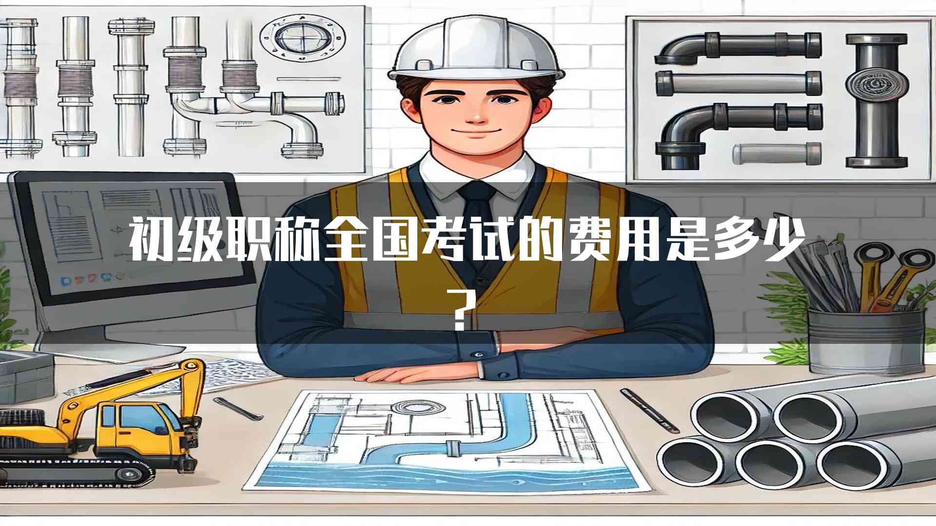 初级职称全国考试的费用是多少？