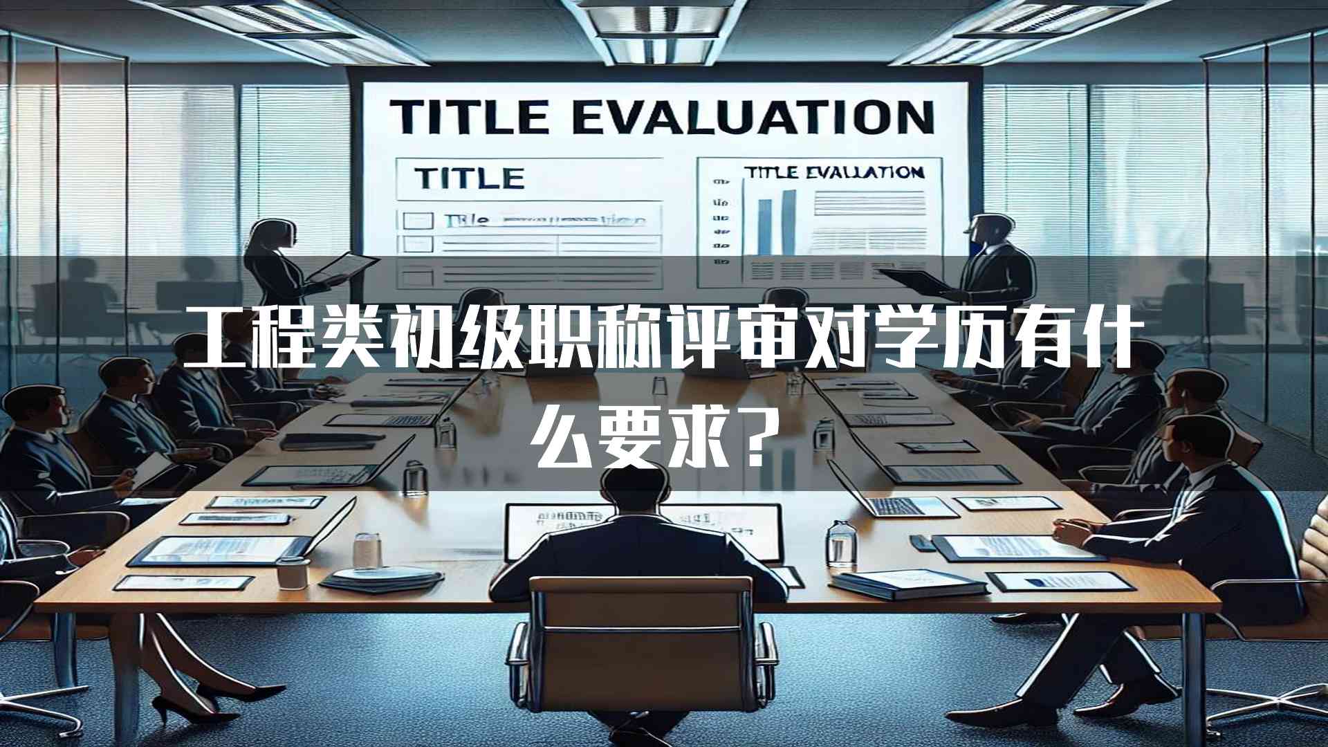 工程类初级职称评审对学历有什么要求？