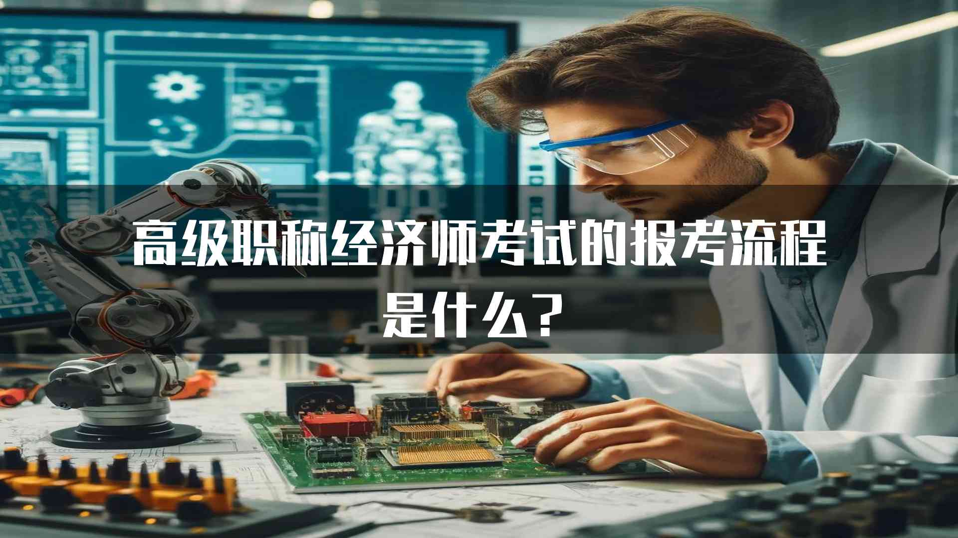 高级职称经济师考试的报考流程是什么？