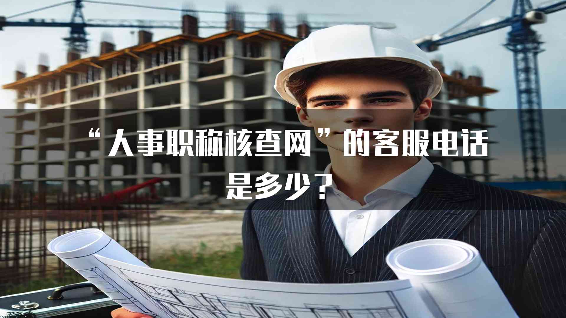 “人事职称核查网”的客服电话是多少？