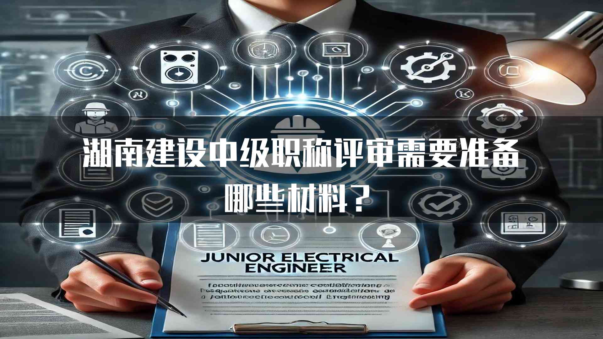 湖南建设中级职称评审需要准备哪些材料？