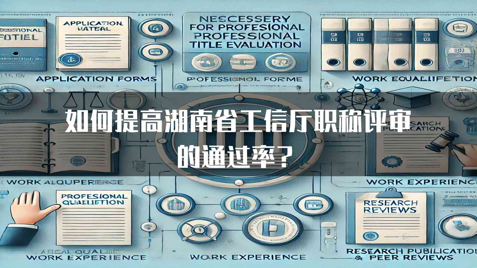 如何提高湖南省工信厅职称评审的通过率？