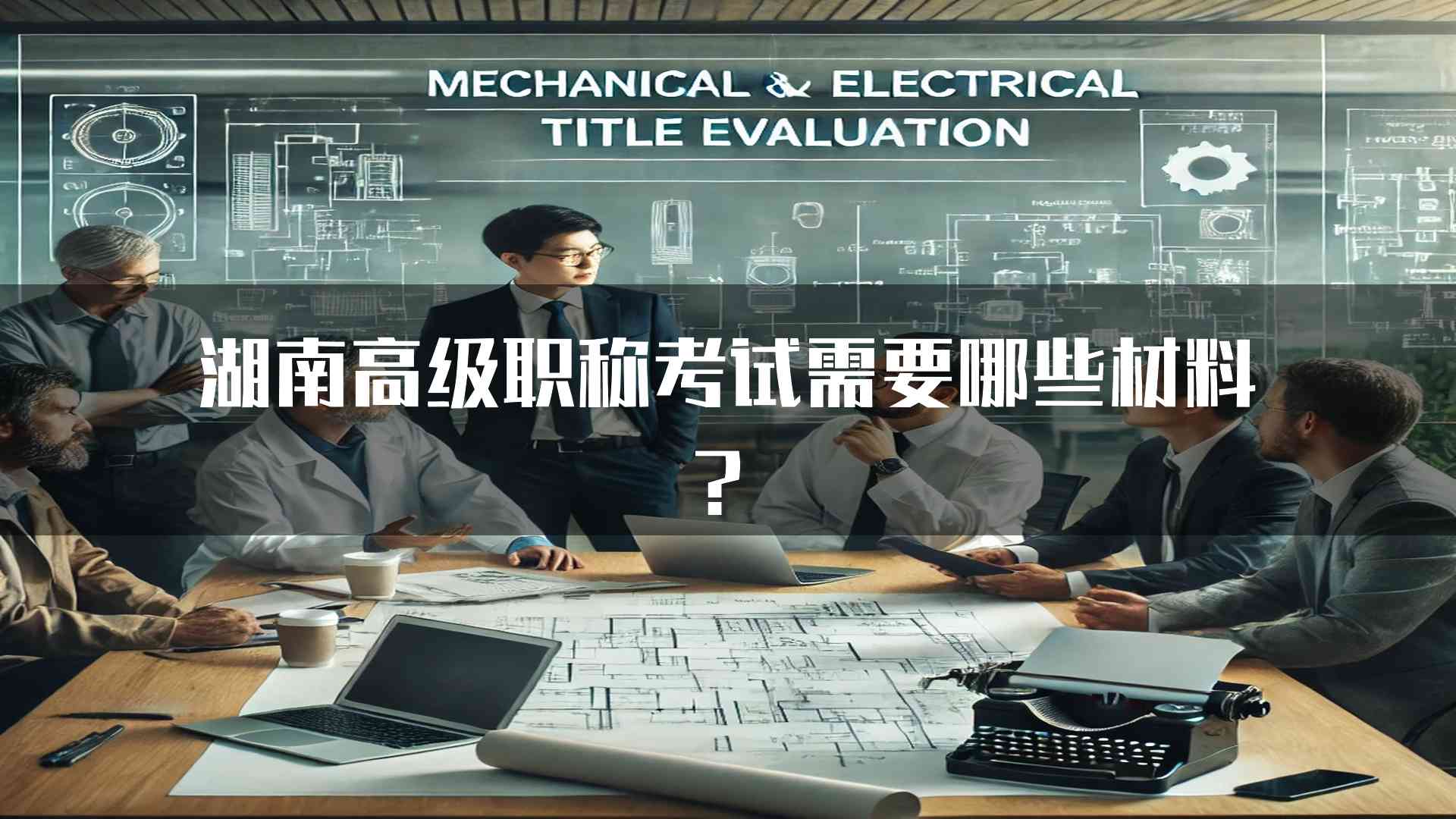 湖南高级职称考试需要哪些材料？