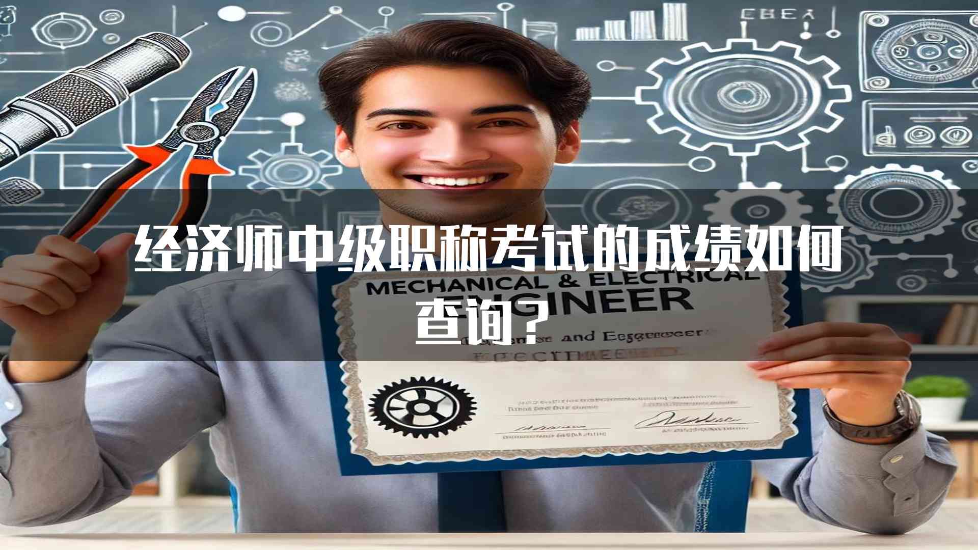 经济师中级职称考试的成绩如何查询？