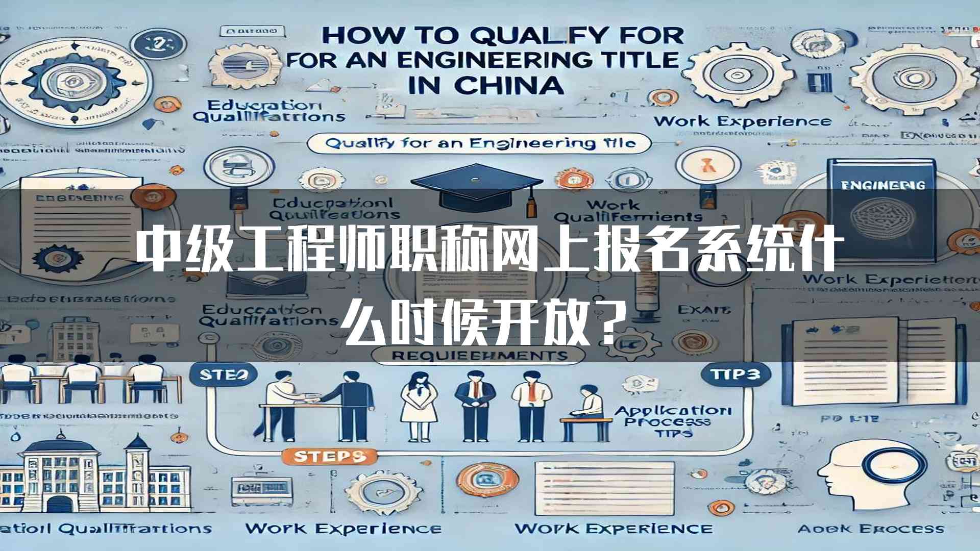 中级工程师职称网上报名系统什么时候开放？