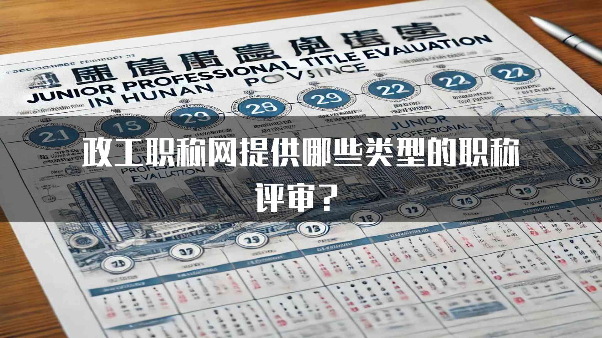 政工职称网提供哪些类型的职称评审？