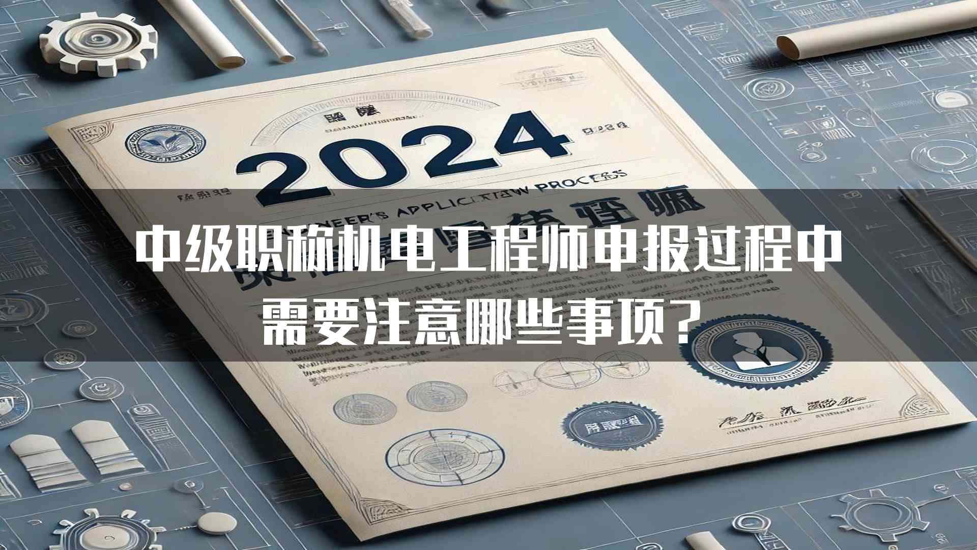 中级职称机电工程师申报过程中需要注意哪些事项？