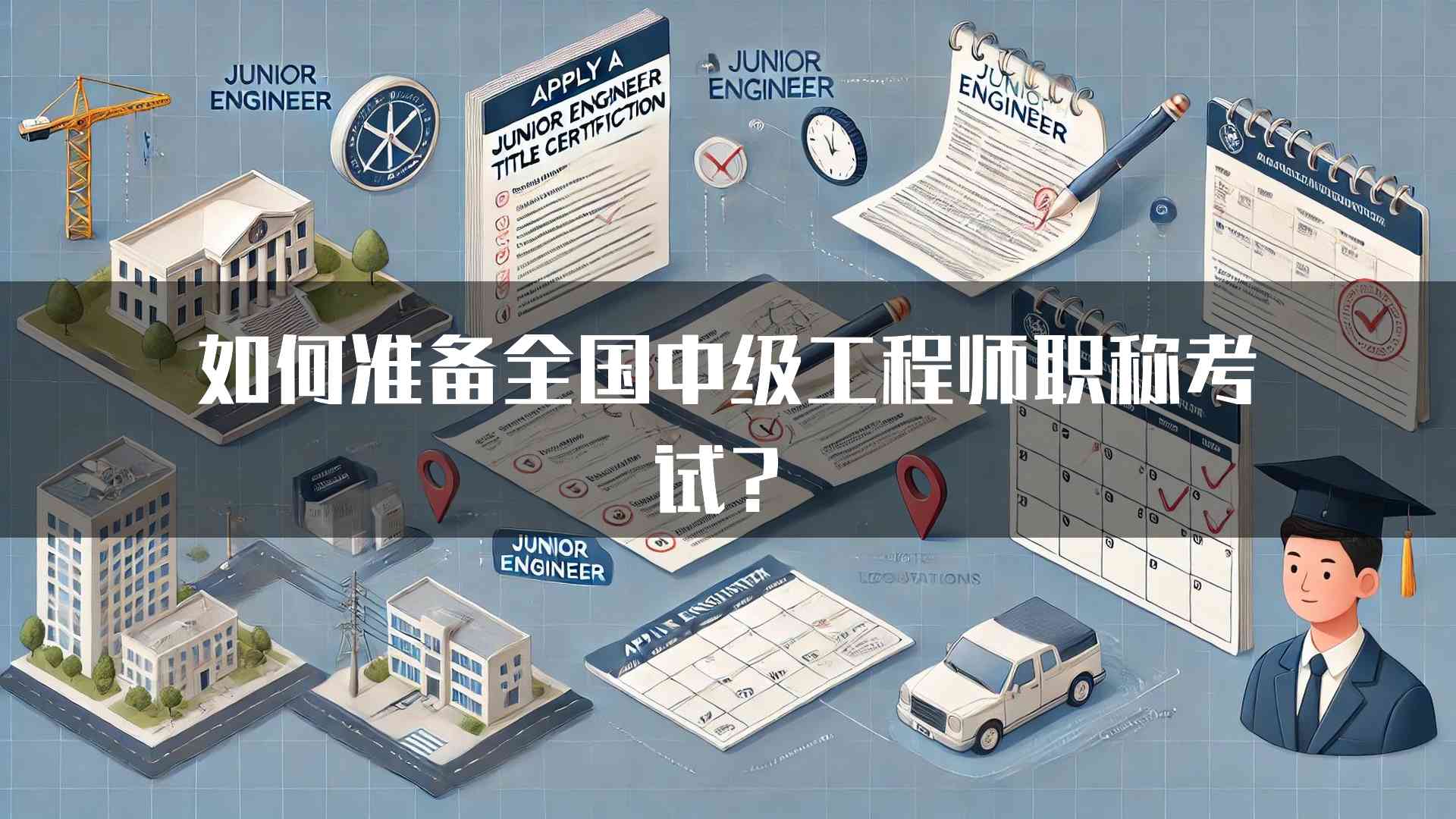 如何准备全国中级工程师职称考试？