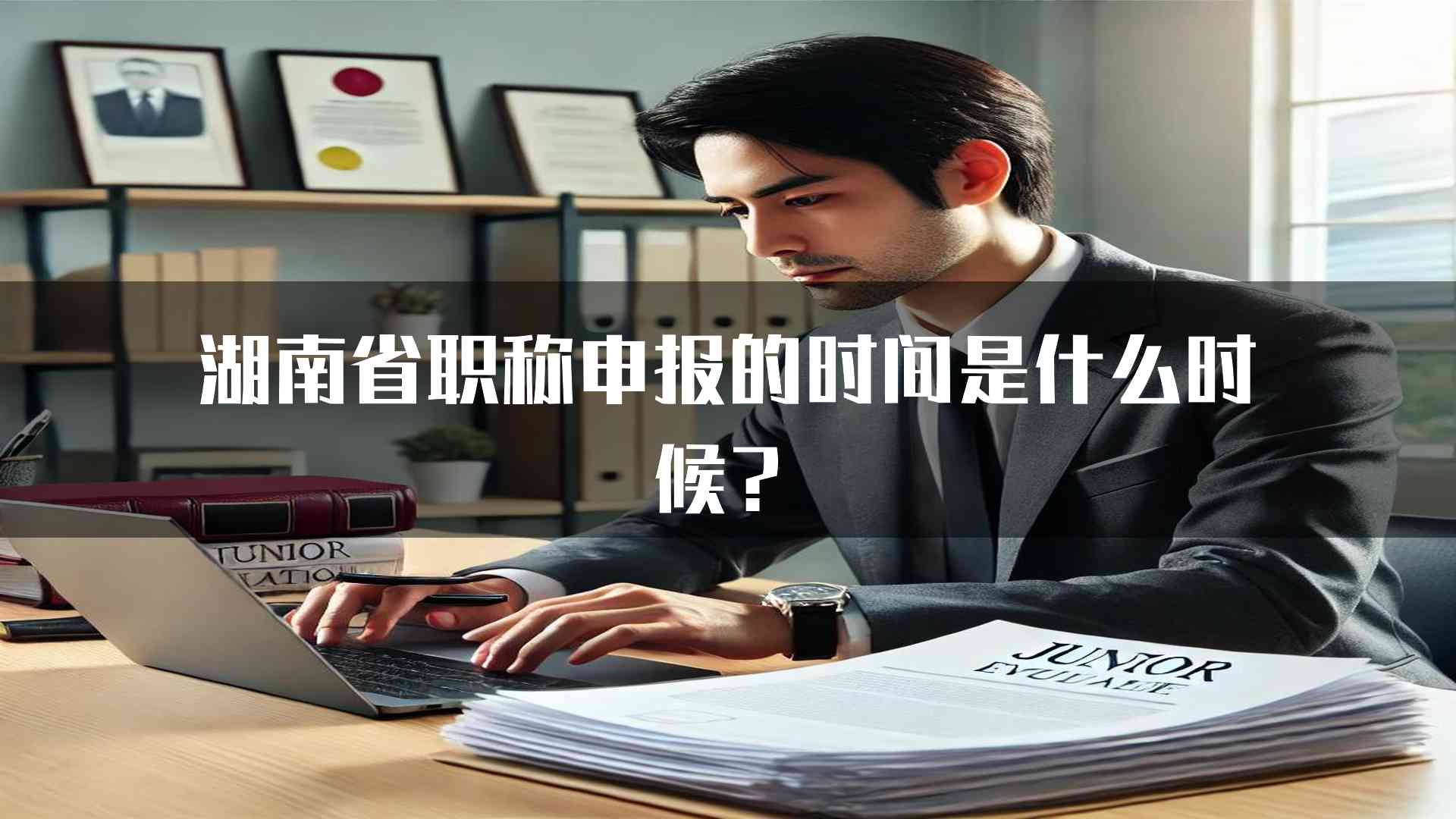 湖南省职称申报的时间是什么时候？