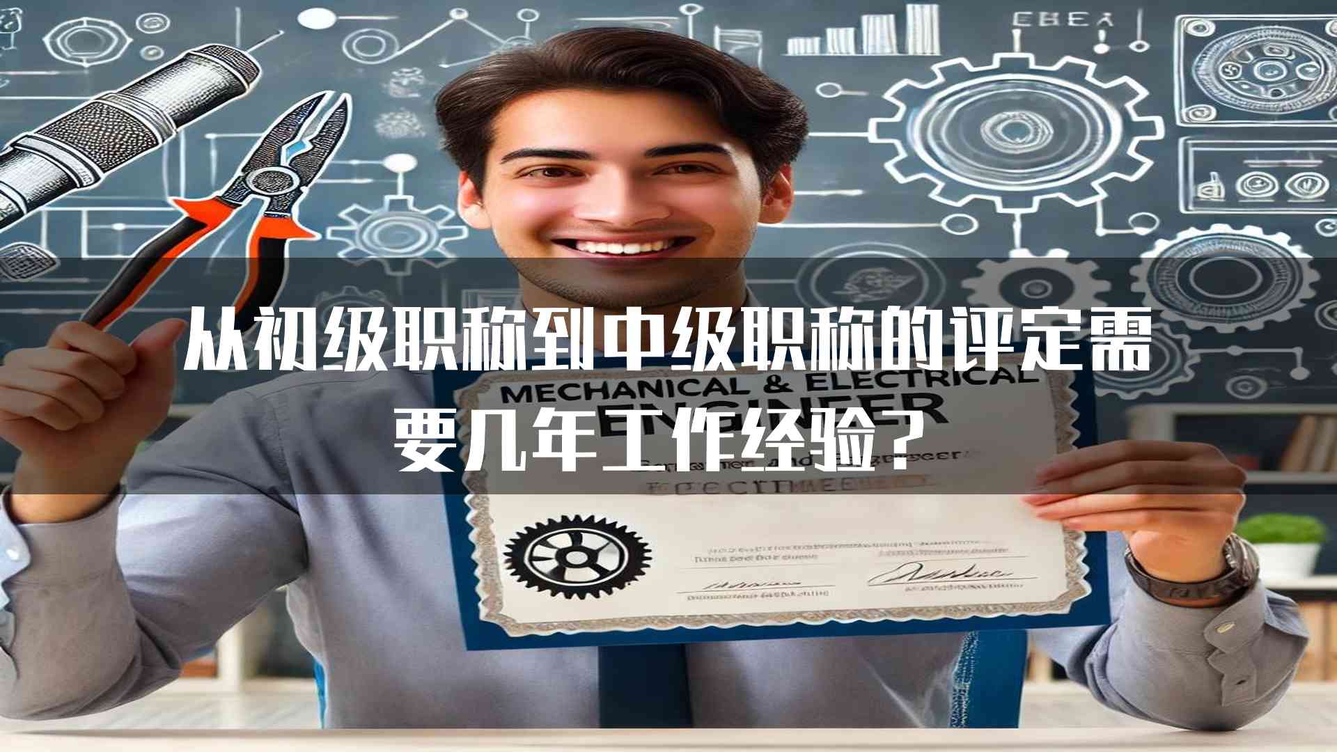 从初级职称到中级职称的评定需要几年工作经验？