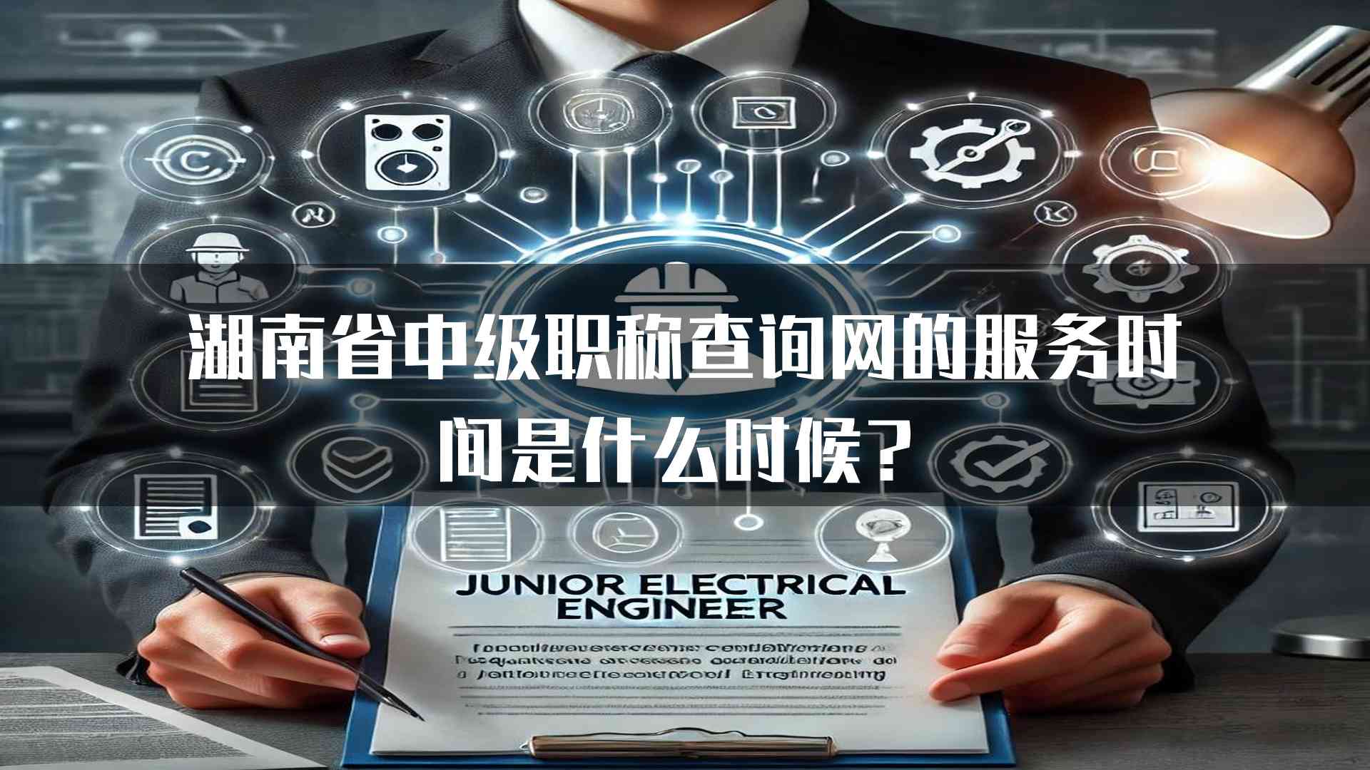 湖南省中级职称查询网的服务时间是什么时候？