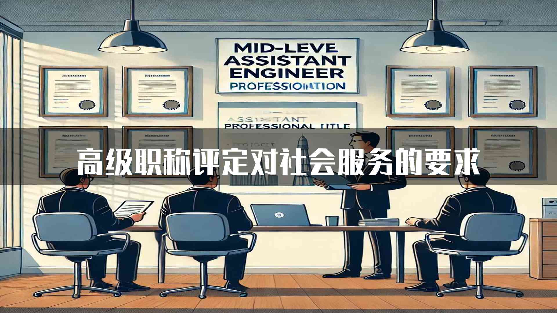 高级职称评定对社会服务的要求