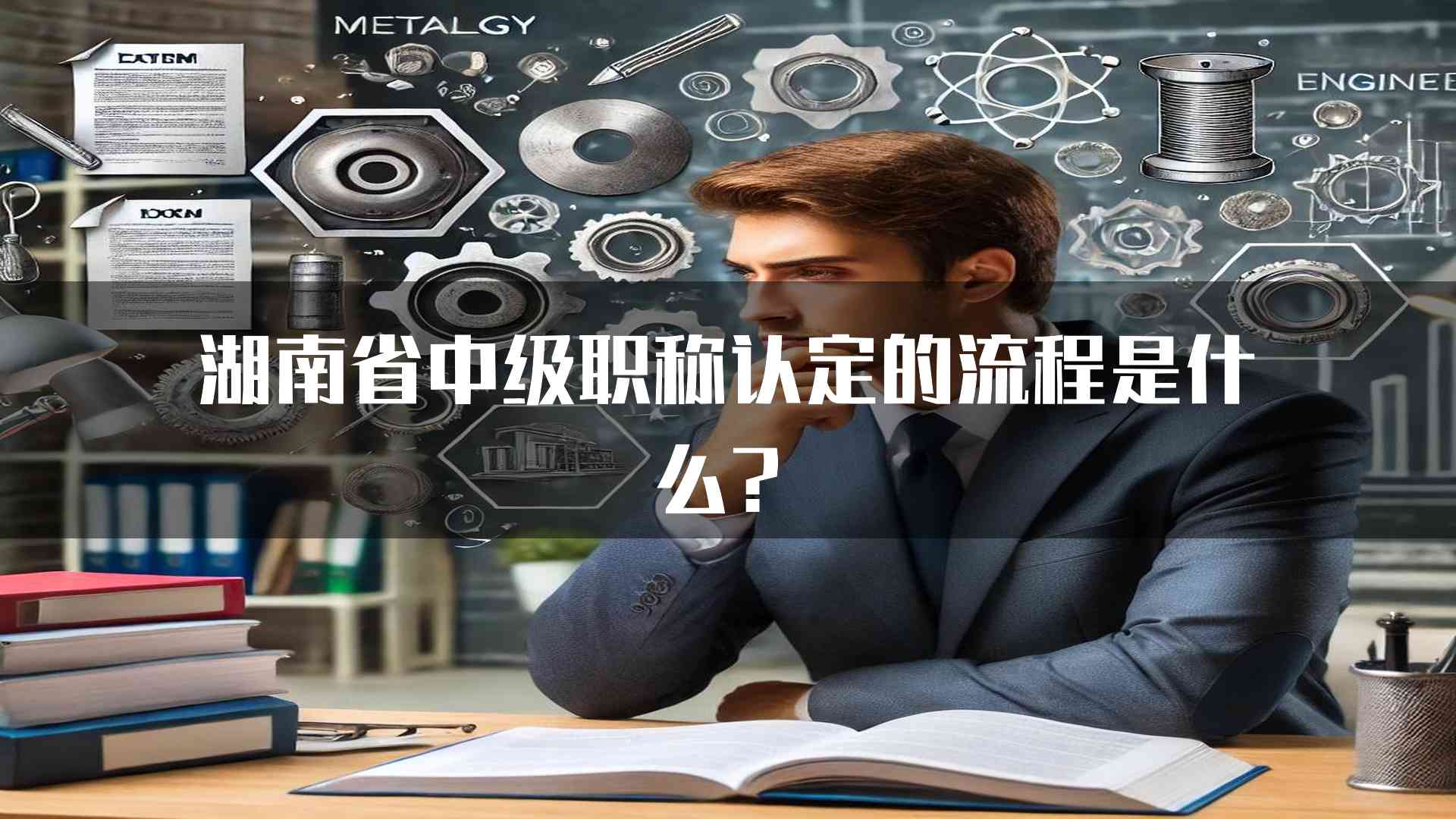 湖南省中级职称认定的流程是什么？