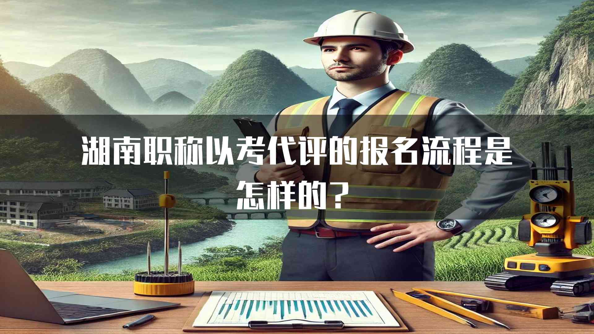 湖南职称以考代评的报名流程是怎样的？