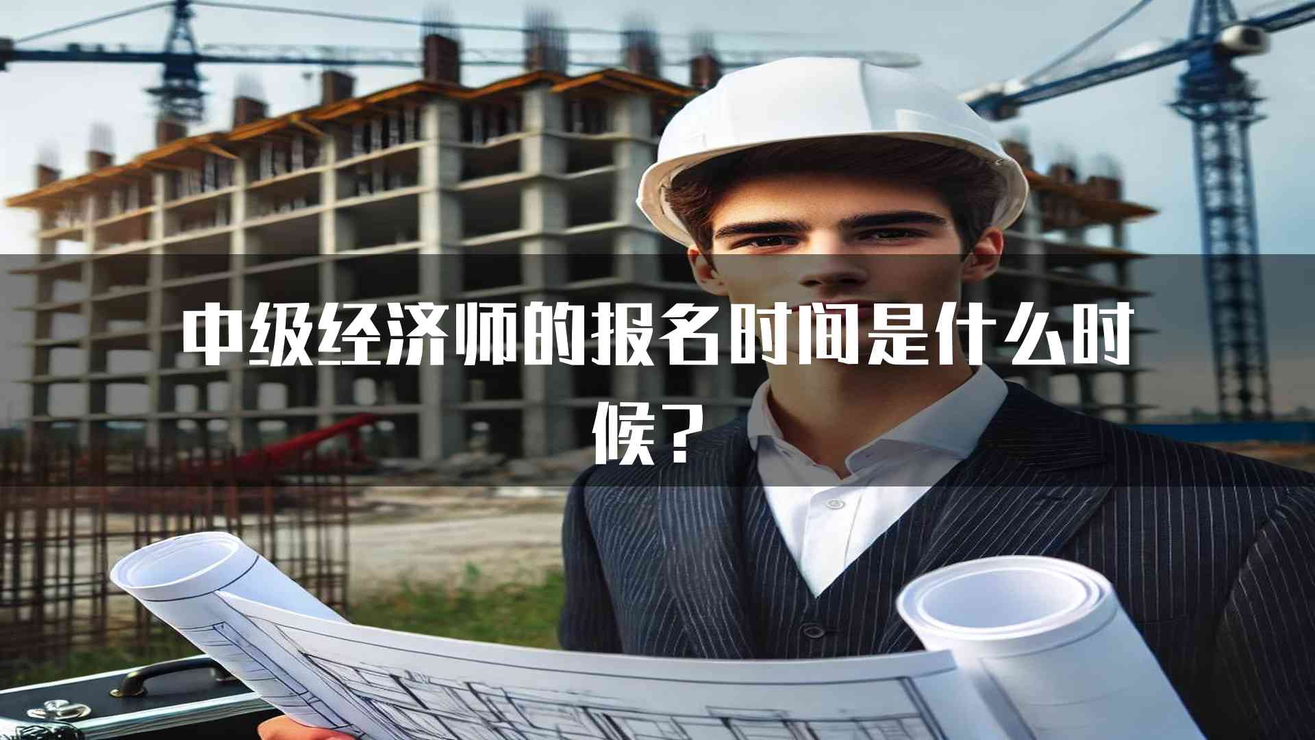 中级经济师的报名时间是什么时候？