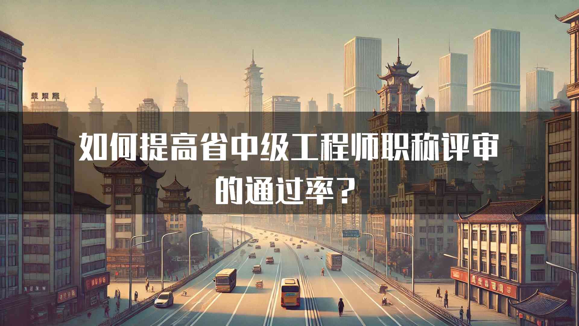 如何提高省中级工程师职称评审的通过率？