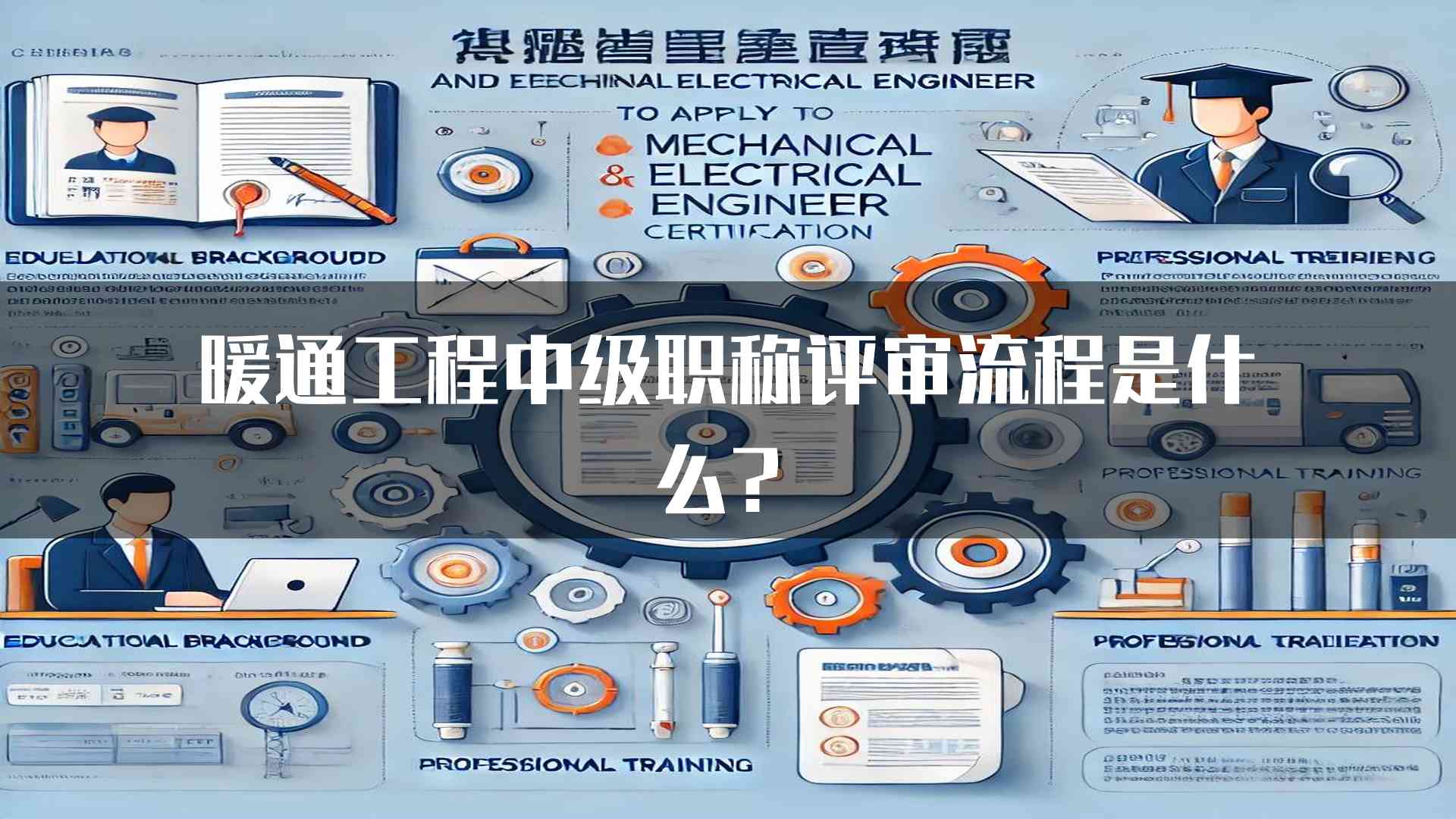 暖通工程中级职称评审流程是什么？