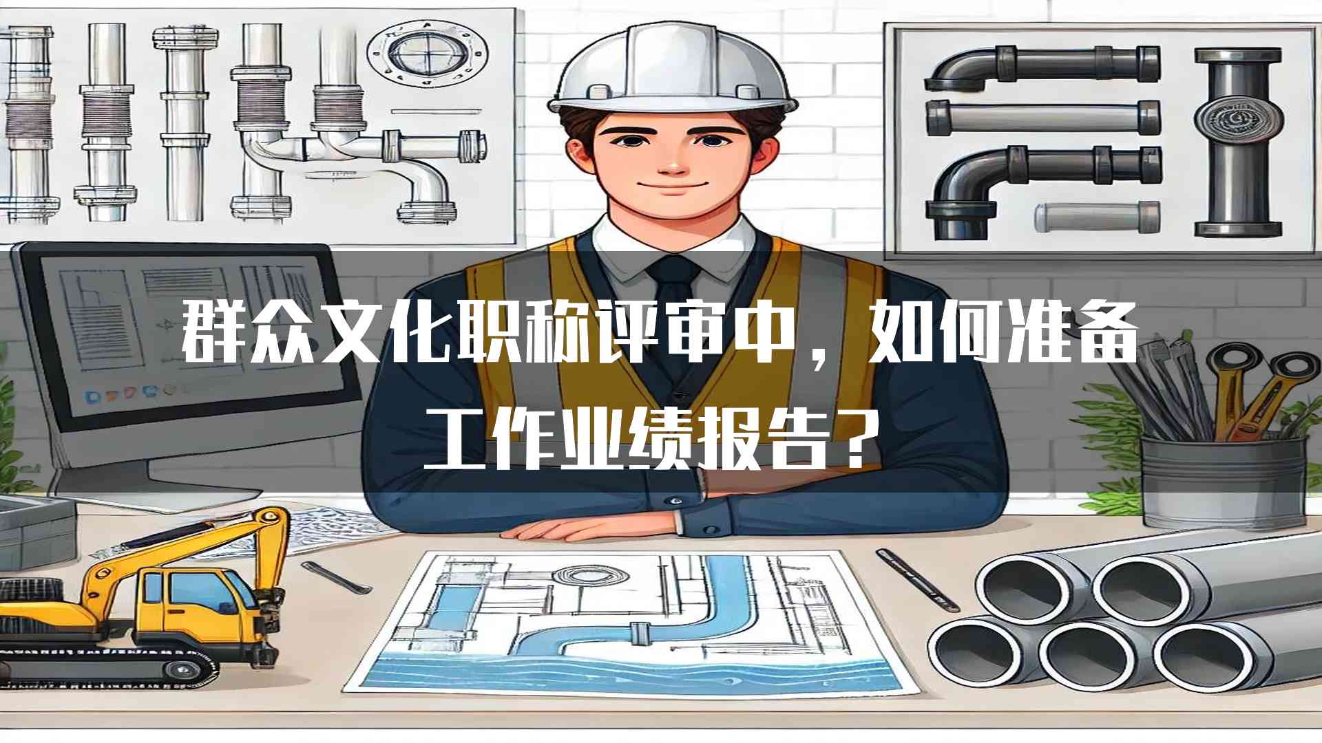 群众文化职称评审中，如何准备工作业绩报告？