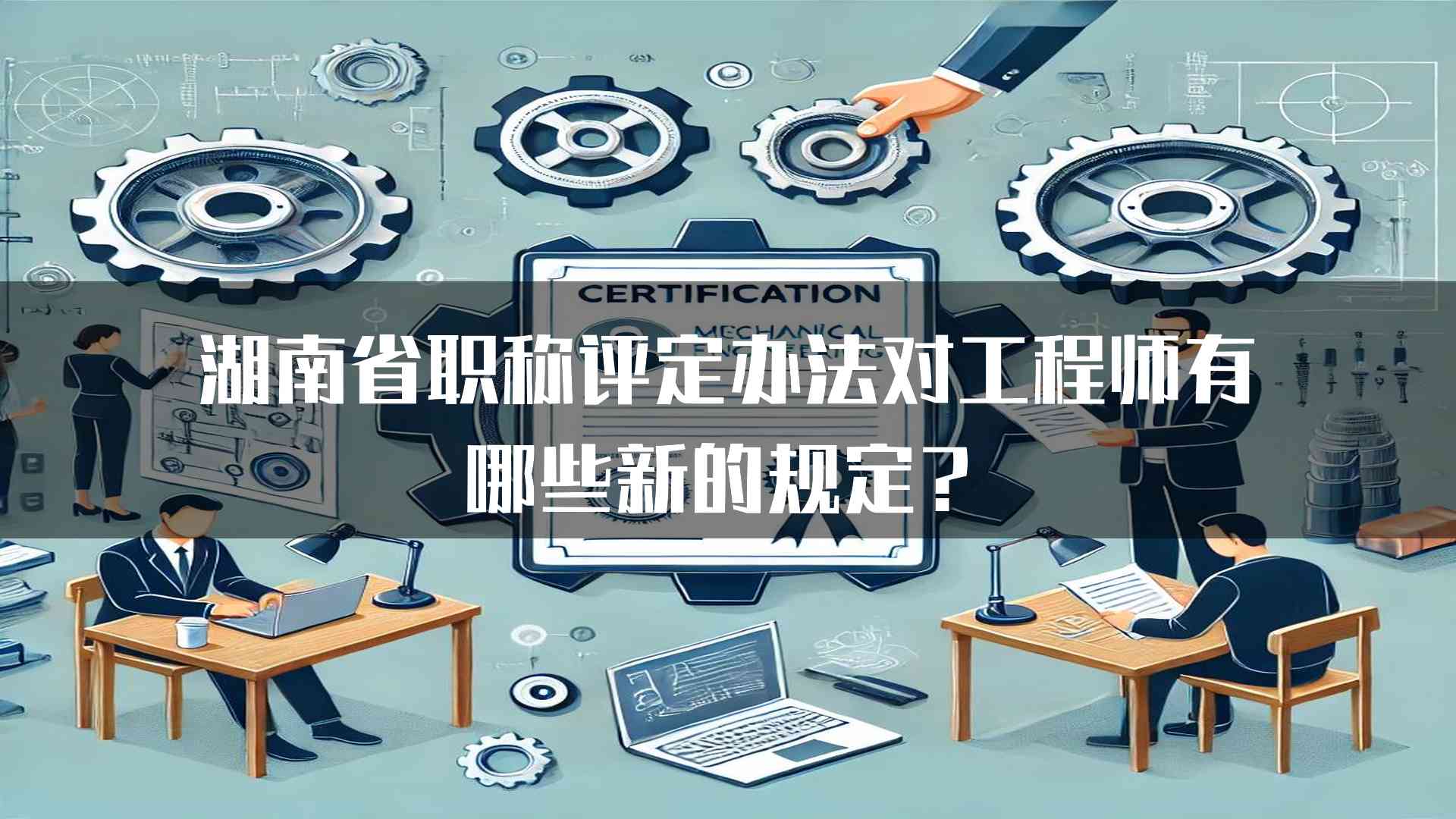 湖南省职称评定办法对工程师有哪些新的规定？