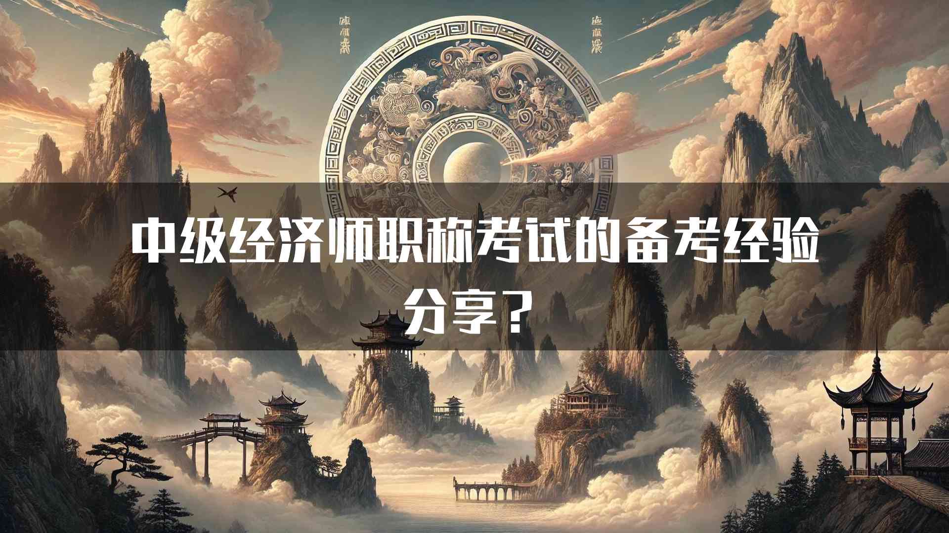 中级经济师职称考试的备考经验分享？