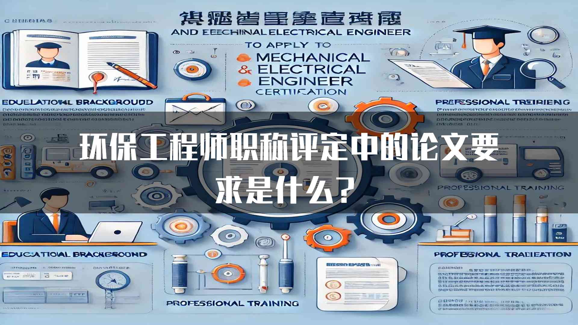 环保工程师职称评定中的论文要求是什么？