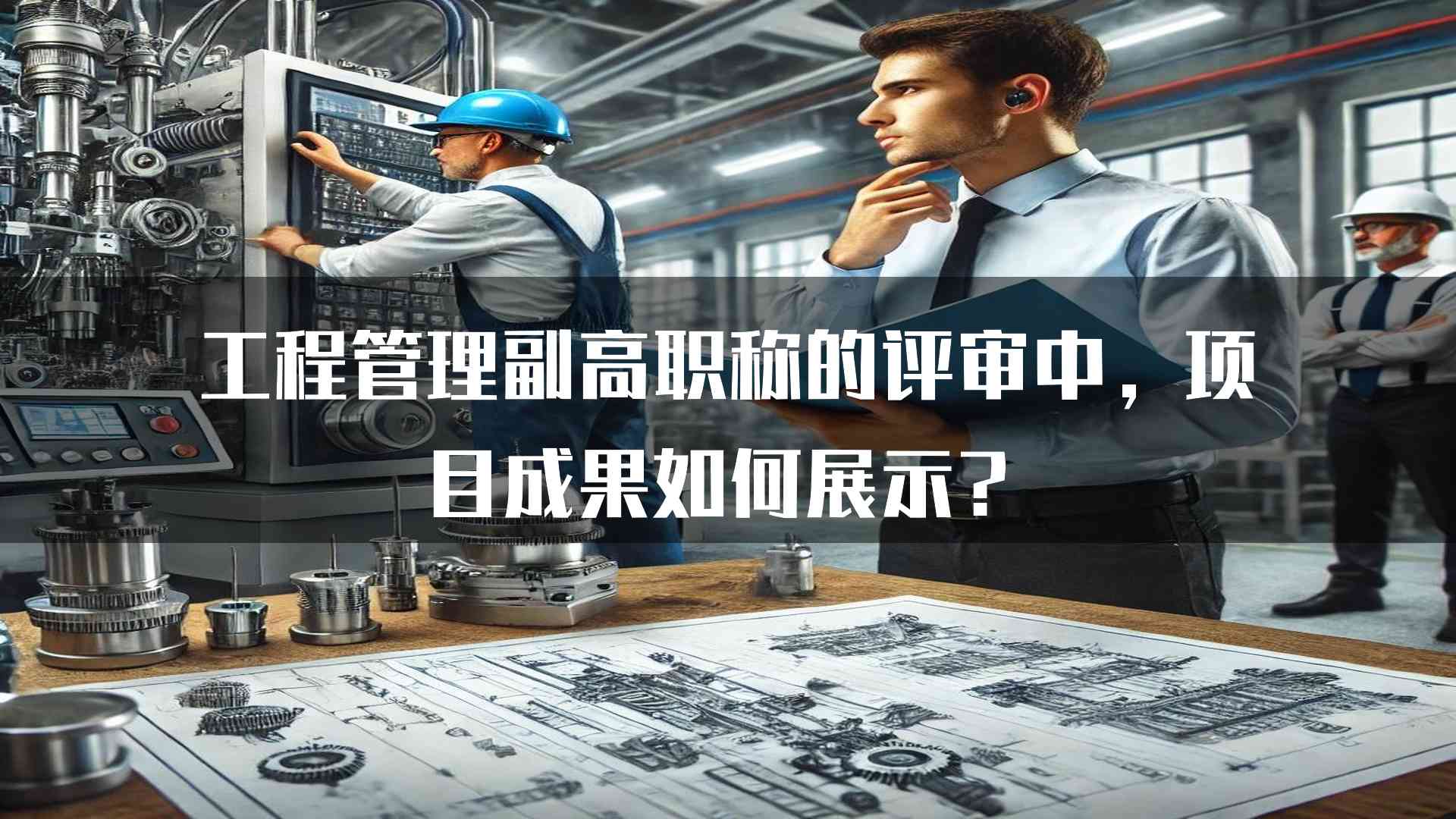 工程管理副高职称的评审中，项目成果如何展示？