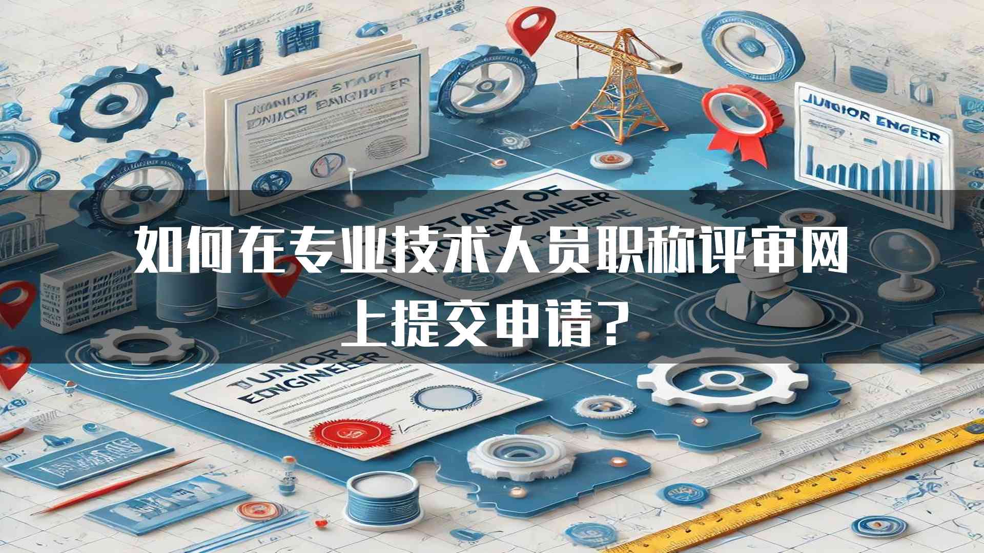 如何在专业技术人员职称评审网上提交申请？