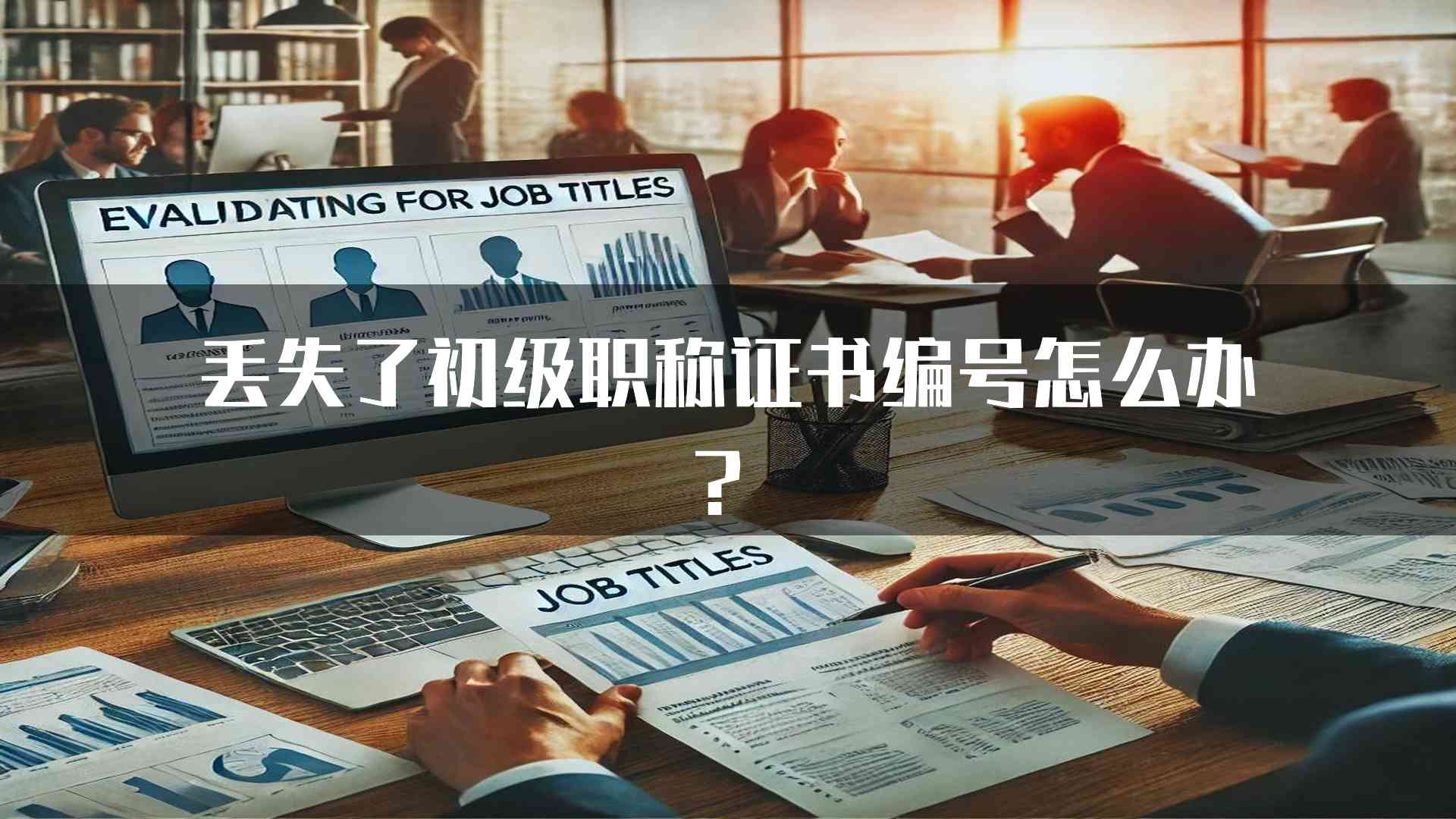 丢失了初级职称证书编号怎么办？