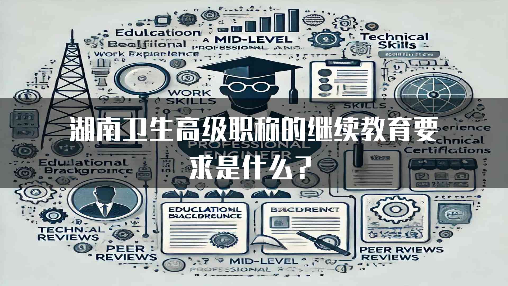 湖南卫生高级职称的继续教育要求是什么？