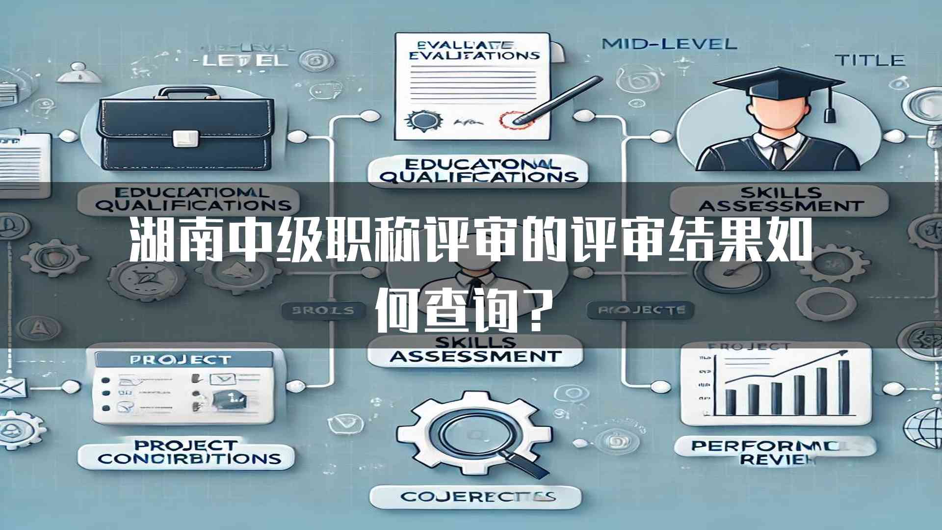 湖南中级职称评审的评审结果如何查询？