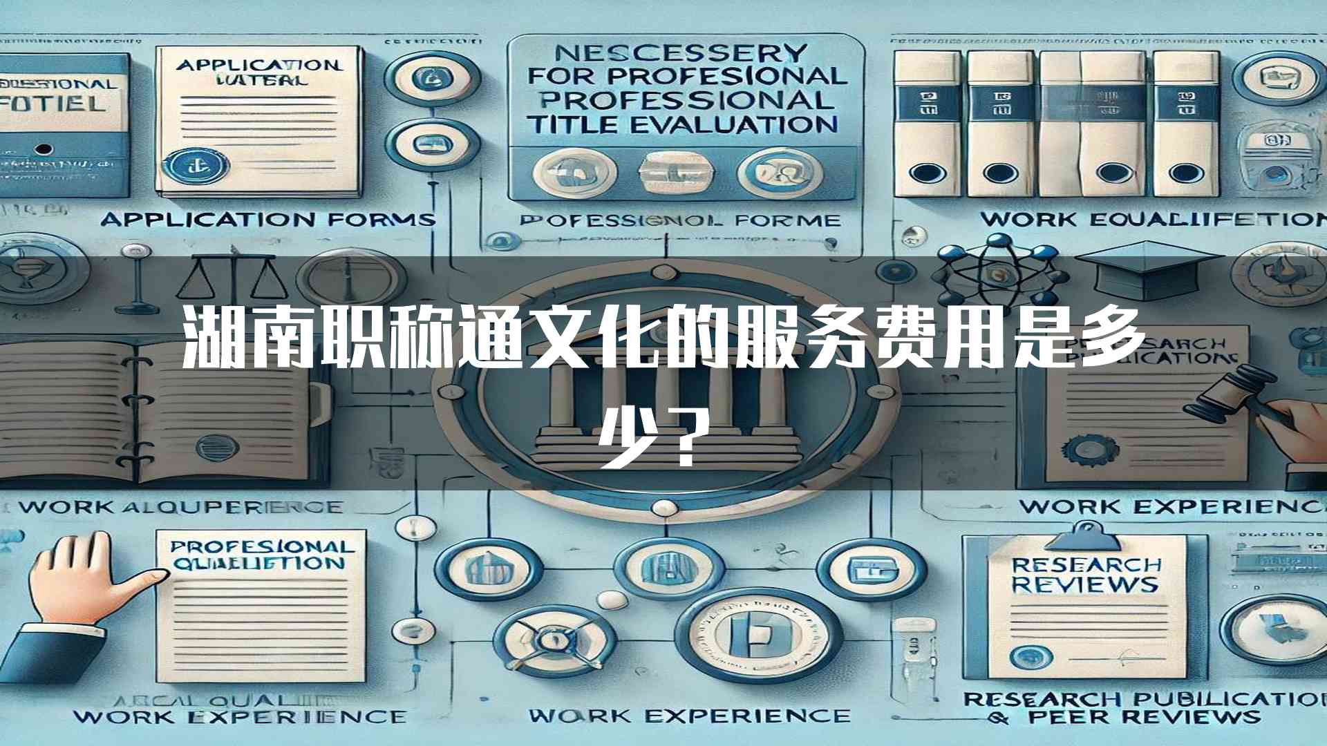 湖南职称通文化的服务费用是多少？