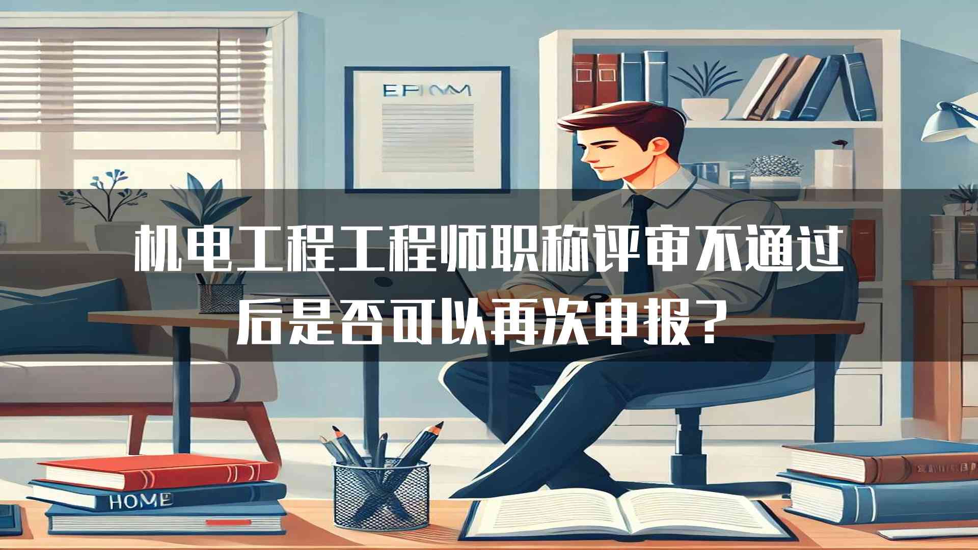 机电工程工程师职称评审不通过后是否可以再次申报？