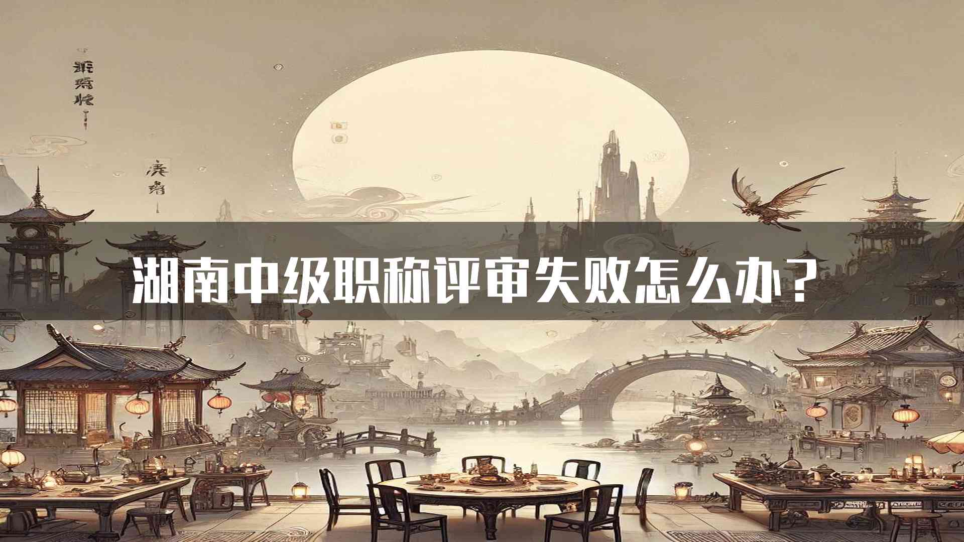 湖南中级职称评审失败怎么办？