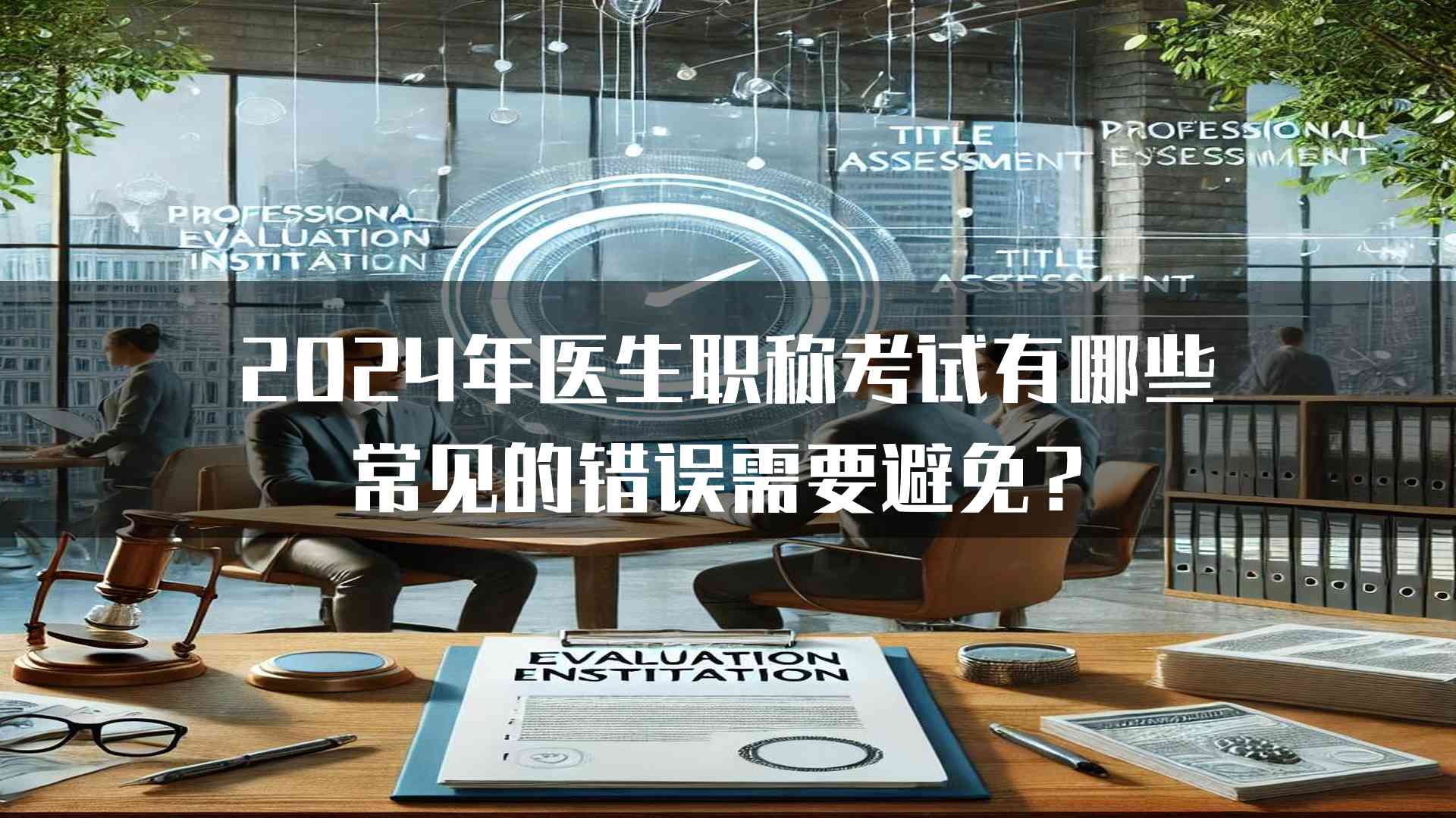 2024年医生职称考试有哪些常见的错误需要避免？