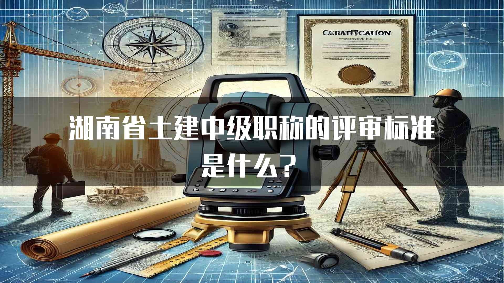 湖南省土建中级职称的评审标准是什么？