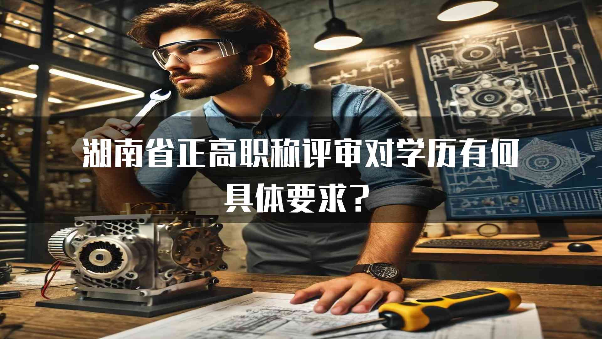 湖南省正高职称评审对学历有何具体要求？