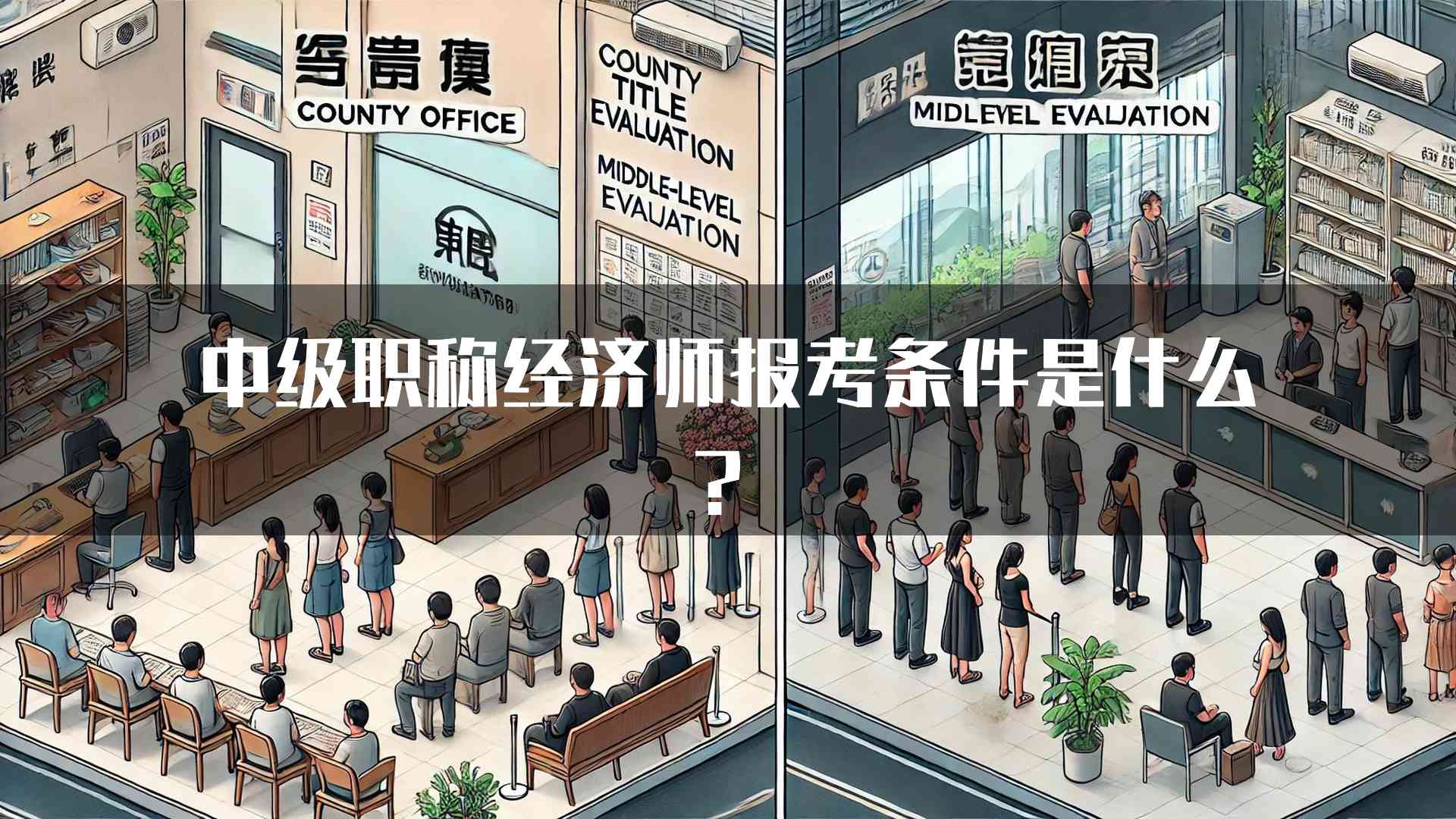 中级职称经济师报考条件是什么？