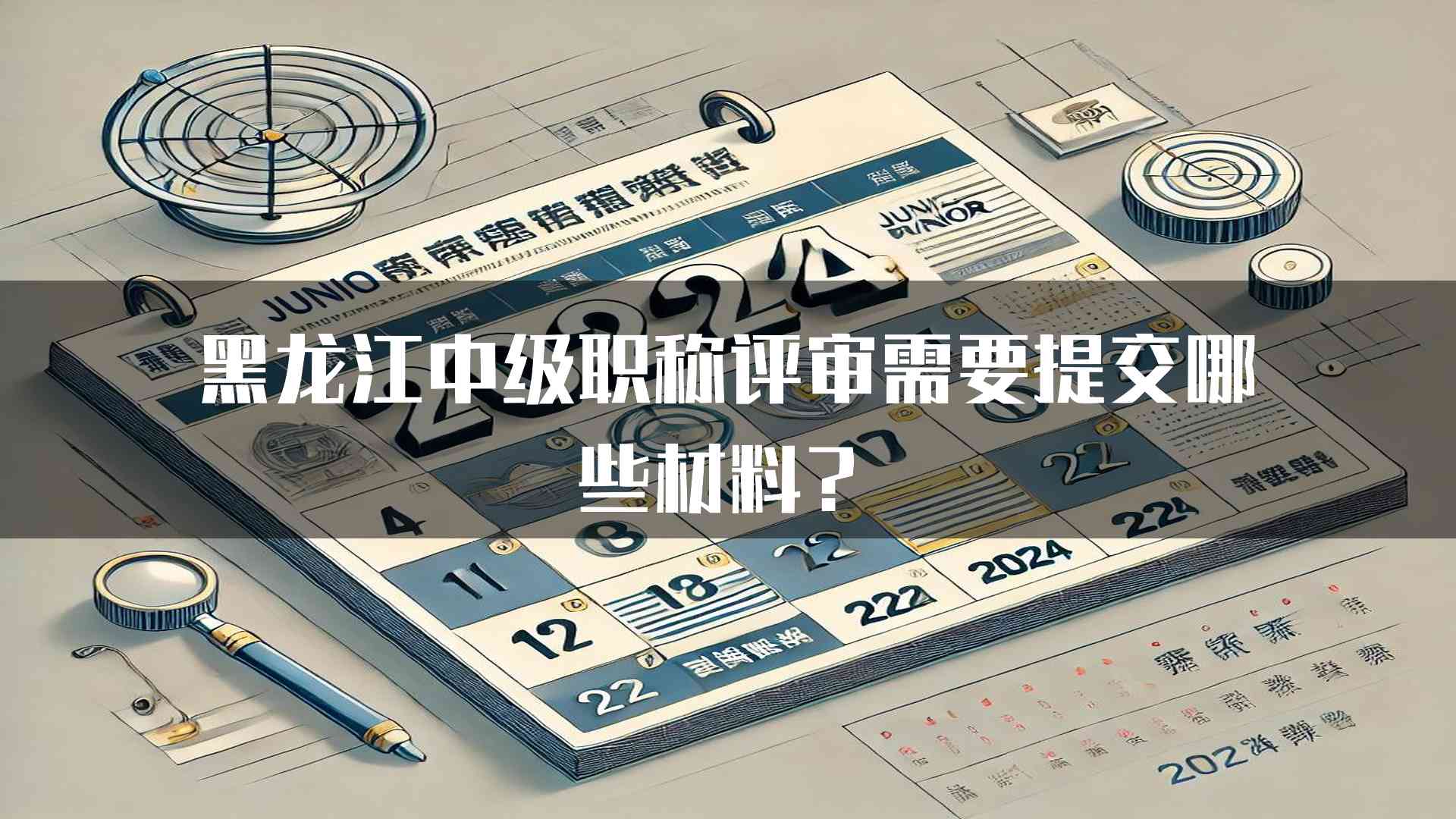 黑龙江中级职称评审需要提交哪些材料？