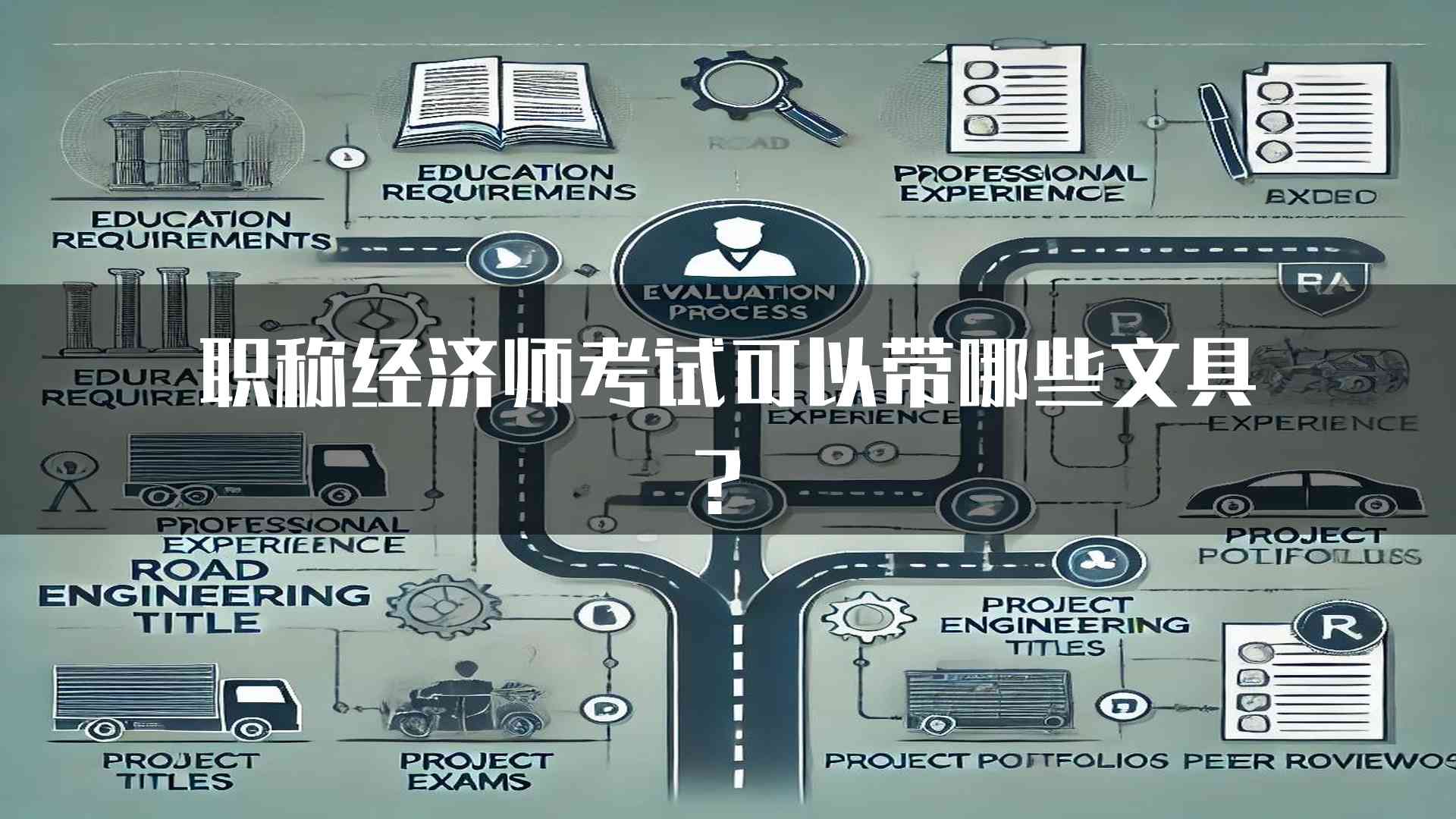 职称经济师考试可以带哪些文具？