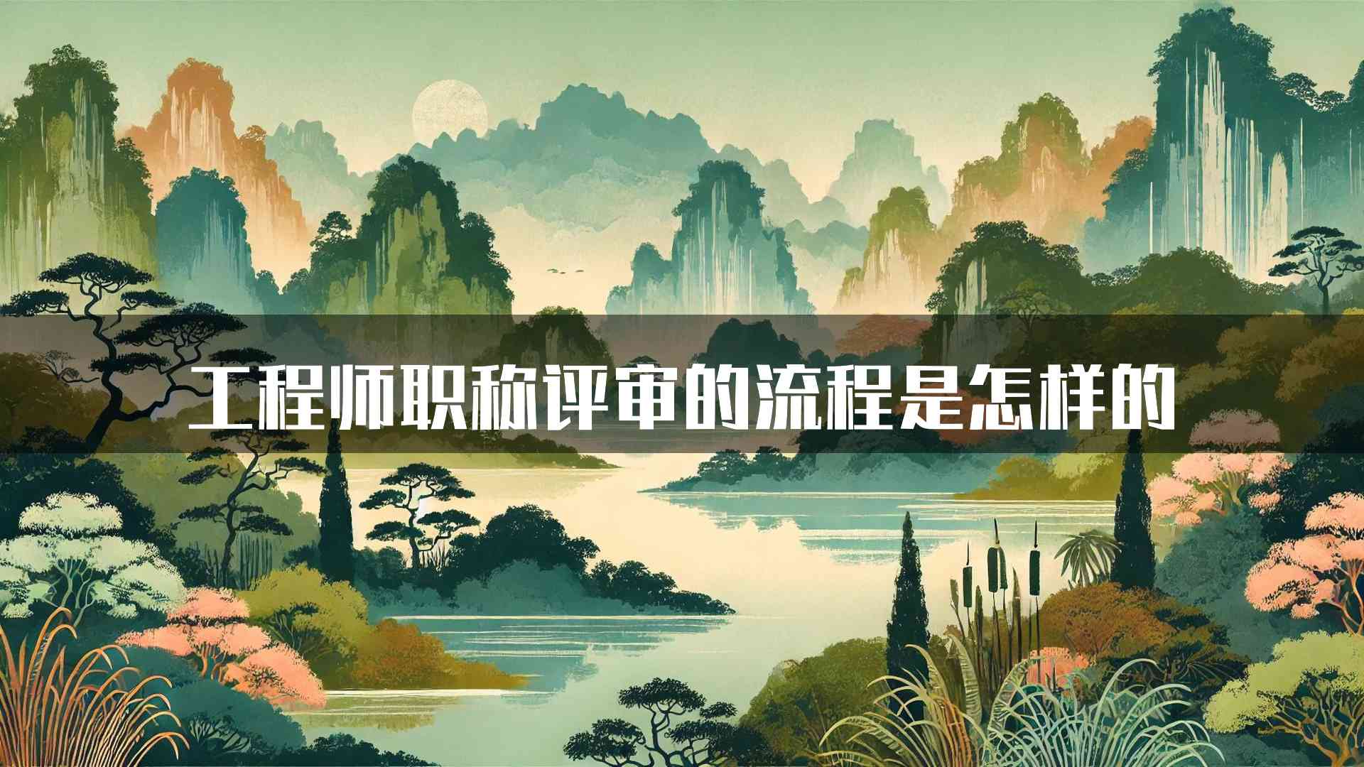 工程师职称评审的流程是怎样的