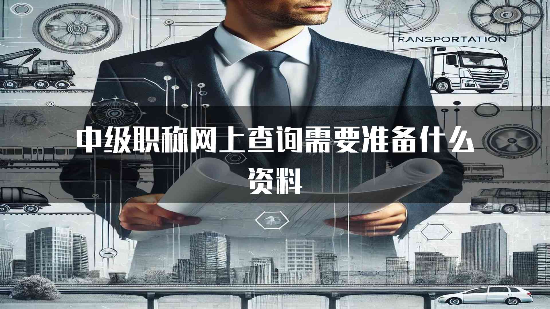 中级职称网上查询需要准备什么资料