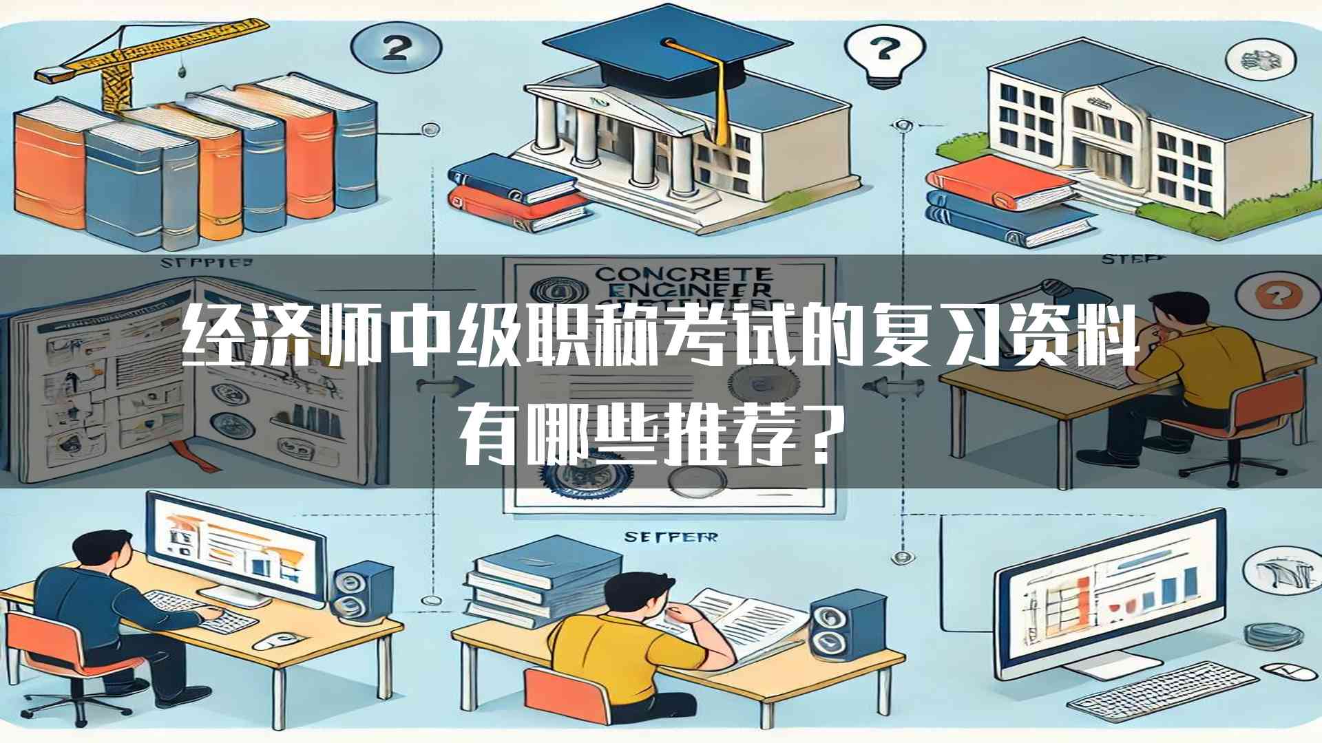 经济师中级职称考试的复习资料有哪些推荐？