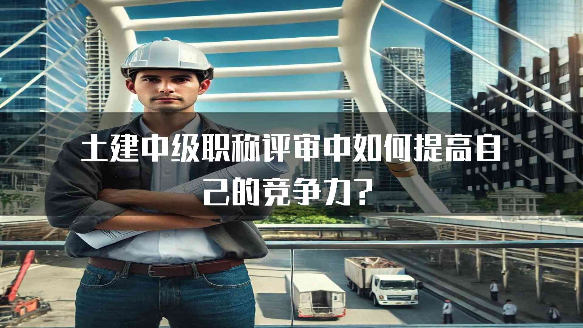 土建中级职称评审中如何提高自己的竞争力？